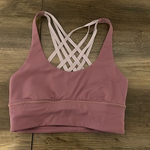 Lululemon Pink Sports Bra